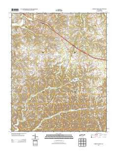 Forest Grove Tennessee Historical topographic map, 1:24000 scale, 7.5 X 7.5 Minute, Year 2013