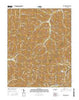 Fork Mountain Tennessee Current topographic map, 1:24000 scale, 7.5 X 7.5 Minute, Year 2016
