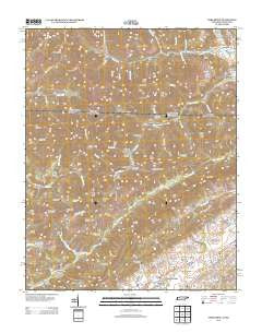 Fork Ridge Tennessee Historical topographic map, 1:24000 scale, 7.5 X 7.5 Minute, Year 2013