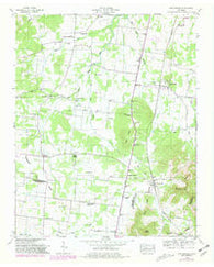 Fosterville Tennessee Historical topographic map, 1:24000 scale, 7.5 X 7.5 Minute, Year 1949