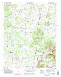 Fosterville Tennessee Historical topographic map, 1:24000 scale, 7.5 X 7.5 Minute, Year 1949