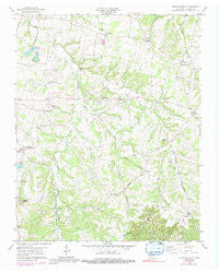 Fountain Head Tennessee Historical topographic map, 1:24000 scale, 7.5 X 7.5 Minute, Year 1958