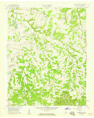 Fountain Head Tennessee Historical topographic map, 1:24000 scale, 7.5 X 7.5 Minute, Year 1958