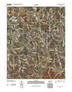 Fountain Head Tennessee Historical topographic map, 1:24000 scale, 7.5 X 7.5 Minute, Year 2010
