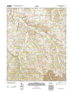 Fountain Head Tennessee Historical topographic map, 1:24000 scale, 7.5 X 7.5 Minute, Year 2013