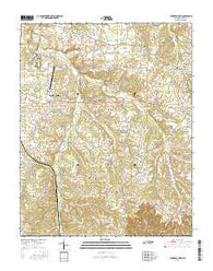 Fountain Head Tennessee Current topographic map, 1:24000 scale, 7.5 X 7.5 Minute, Year 2016