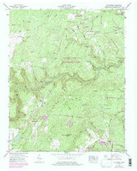 Fox Creek Tennessee Historical topographic map, 1:24000 scale, 7.5 X 7.5 Minute, Year 1946