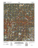Fox Creek Tennessee Historical topographic map, 1:24000 scale, 7.5 X 7.5 Minute, Year 2010