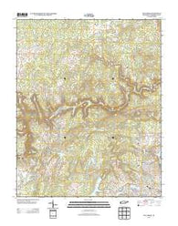 Fox Creek Tennessee Historical topographic map, 1:24000 scale, 7.5 X 7.5 Minute, Year 2013