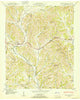 Frankewing Tennessee Historical topographic map, 1:24000 scale, 7.5 X 7.5 Minute, Year 1951