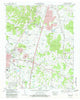 Franklin Tennessee Historical topographic map, 1:24000 scale, 7.5 X 7.5 Minute, Year 1981