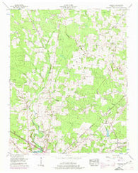 Fredonia Tennessee Historical topographic map, 1:24000 scale, 7.5 X 7.5 Minute, Year 1956