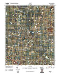 Fredonia Tennessee Historical topographic map, 1:24000 scale, 7.5 X 7.5 Minute, Year 2010