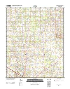 Fredonia Tennessee Historical topographic map, 1:24000 scale, 7.5 X 7.5 Minute, Year 2013