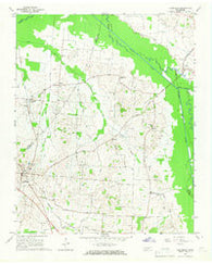 Friendship Tennessee Historical topographic map, 1:24000 scale, 7.5 X 7.5 Minute, Year 1965