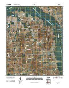 Friendship Tennessee Historical topographic map, 1:24000 scale, 7.5 X 7.5 Minute, Year 2010
