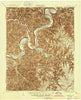 Gainesboro Tennessee Historical topographic map, 1:62500 scale, 15 X 15 Minute, Year 1929