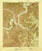 Gainesboro Tennessee Historical topographic map, 1:62500 scale, 15 X 15 Minute, Year 1929