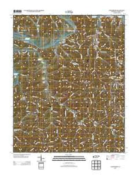 Gainesboro Tennessee Historical topographic map, 1:24000 scale, 7.5 X 7.5 Minute, Year 2013