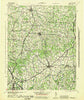 Gallatin Tennessee Historical topographic map, 1:100000 scale, 30 X 30 Minute, Year 1942