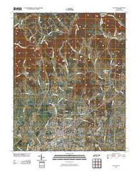 Gallatin Tennessee Historical topographic map, 1:24000 scale, 7.5 X 7.5 Minute, Year 2010