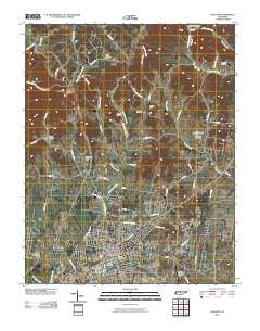 Gallatin Tennessee Historical topographic map, 1:24000 scale, 7.5 X 7.5 Minute, Year 2010