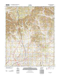 Gallatin Tennessee Historical topographic map, 1:24000 scale, 7.5 X 7.5 Minute, Year 2013