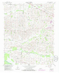 Gardner Tennessee Historical topographic map, 1:24000 scale, 7.5 X 7.5 Minute, Year 1956