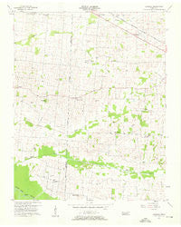 Gardner Tennessee Historical topographic map, 1:24000 scale, 7.5 X 7.5 Minute, Year 1956