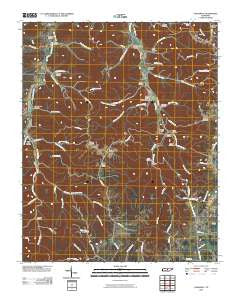 Gassaway Tennessee Historical topographic map, 1:24000 scale, 7.5 X 7.5 Minute, Year 2010
