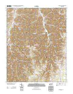 Gassaway Tennessee Historical topographic map, 1:24000 scale, 7.5 X 7.5 Minute, Year 2013