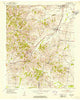 Gates Tennessee Historical topographic map, 1:24000 scale, 7.5 X 7.5 Minute, Year 1952