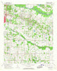Germantown Tennessee Historical topographic map, 1:24000 scale, 7.5 X 7.5 Minute, Year 1965