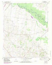 Gift Tennessee Historical topographic map, 1:24000 scale, 7.5 X 7.5 Minute, Year 1972