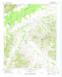 Gilt Edge Tennessee Historical topographic map, 1:24000 scale, 7.5 X 7.5 Minute, Year 1972