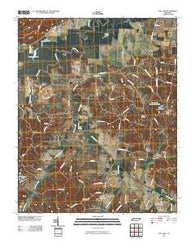 Gilt Edge Tennessee Historical topographic map, 1:24000 scale, 7.5 X 7.5 Minute, Year 2010