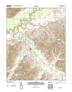Gilt Edge Tennessee Historical topographic map, 1:24000 scale, 7.5 X 7.5 Minute, Year 2013