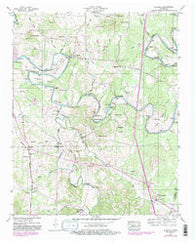 Glendale Tennessee Historical topographic map, 1:24000 scale, 7.5 X 7.5 Minute, Year 1947