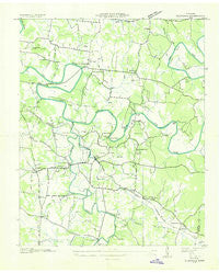 Glendale Tennessee Historical topographic map, 1:24000 scale, 7.5 X 7.5 Minute, Year 1936