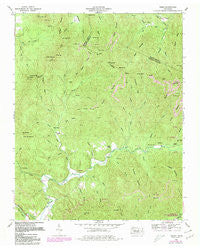Gobey Tennessee Historical topographic map, 1:24000 scale, 7.5 X 7.5 Minute, Year 1952