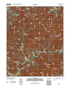 Gobey Tennessee Historical topographic map, 1:24000 scale, 7.5 X 7.5 Minute, Year 2010