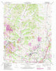 Godwin Tennessee Historical topographic map, 1:24000 scale, 7.5 X 7.5 Minute, Year 1965