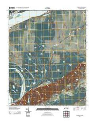 Golddust Tennessee Historical topographic map, 1:24000 scale, 7.5 X 7.5 Minute, Year 2011