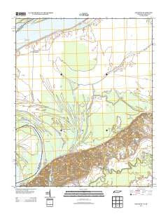 Golddust Tennessee Historical topographic map, 1:24000 scale, 7.5 X 7.5 Minute, Year 2013