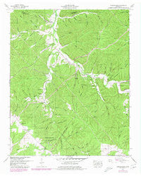 Gordonsburg Tennessee Historical topographic map, 1:24000 scale, 7.5 X 7.5 Minute, Year 1951