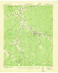 Gordonsburg Tennessee Historical topographic map, 1:24000 scale, 7.5 X 7.5 Minute, Year 1936