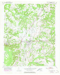 Grand Junction Tennessee Historical topographic map, 1:24000 scale, 7.5 X 7.5 Minute, Year 1950