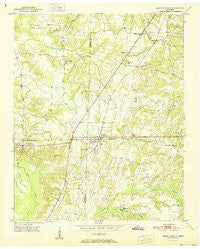 Grand Junction Tennessee Historical topographic map, 1:24000 scale, 7.5 X 7.5 Minute, Year 1951