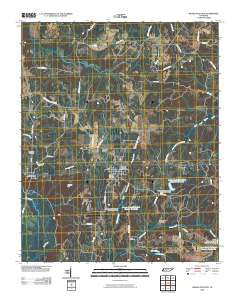 Grand Junction Tennessee Historical topographic map, 1:24000 scale, 7.5 X 7.5 Minute, Year 2010