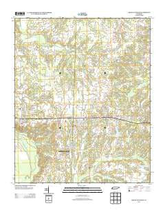 Grand Junction Tennessee Historical topographic map, 1:24000 scale, 7.5 X 7.5 Minute, Year 2013